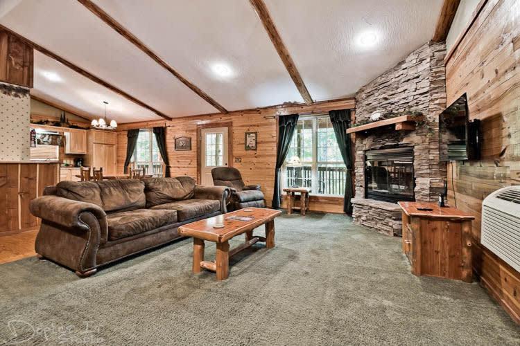 Secluded 2 Story Cabin Pool Wifi Smart Tvs Eureka Springs Esterno foto